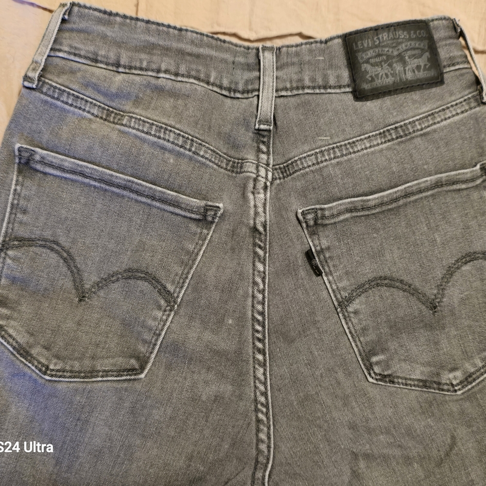 Levi's Gray Denim Jeans 721 HiRiseSkinny